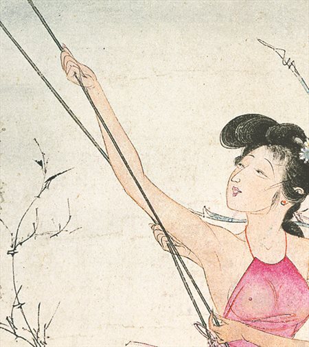 宣化-胡也佛的仕女画和最知名的金瓶梅秘戏图